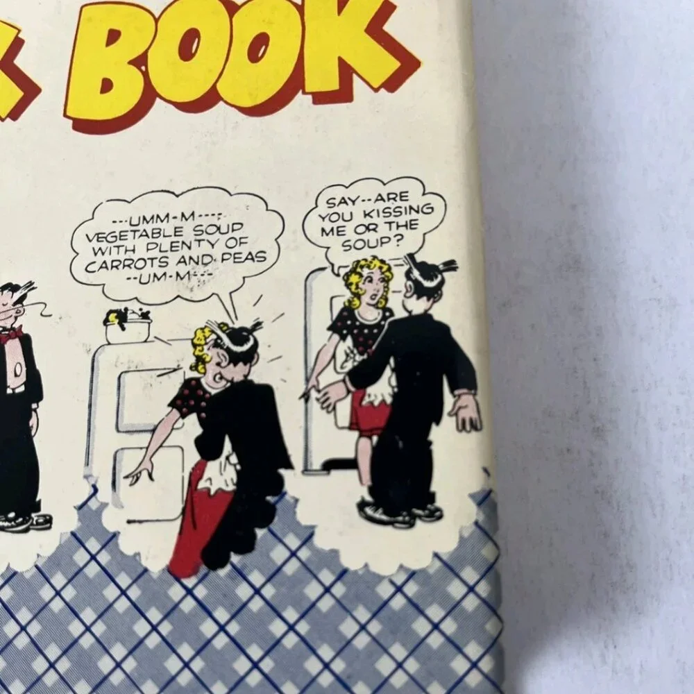 Vintage 1947 Blondie's Cook Book Chic Young Dagwood HC with Dust Jacket